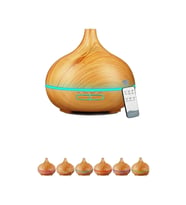 Vothoon Hava Nemlendirici 7 Led Işıklı Aromatik Oda Kokusu 550 Ml Kahve Aroma Difüzörü Buhar Makinas