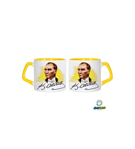 Ghostbastır Design Atatürk Kupa Bardak Tek Adet 0625