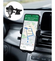 Araç Havalandırma Telefon Tutucu 360 Derece Döner Otomatik Kilitli Stand
