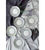 Professional Mirabella Ege Pasta Tabağı 20 Cm 6 Adet 23471 (Çok Renkli)