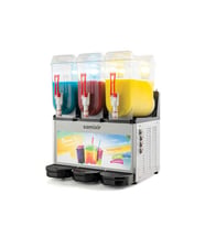 Samixir SLUSH36.IA Slush Triple Allure, Granita, Meyve Suyu Dispenseri, 12+12+12 L, İnox