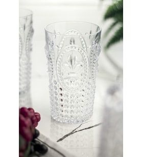 Akrilik Şeffaf Tekli Uzun Bardak & Su Meşrubat Bardağı 750 Ml ( Büyük Boy & Cam Değildir )