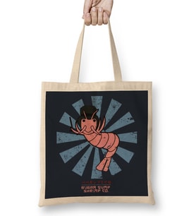 Bubba Gump Shrimp Co Retro Japanese Bez Çanta Uzun Saplı