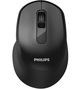 Philips Spk7448 Bluetooth 5.2 Ve 2.4Ghz 1600Dpi Sessiz Optik Kablosuz Mouse Siyah