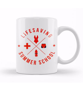 Baywatch Lifesaving Summer School Kupa Bardak Porselen