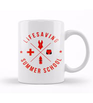Baywatch Lifesaving Summer School Kupa Bardak Porselen