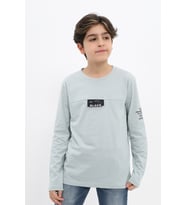 Toontoy Erkek Çocuk Tişört (Su Yeşili)