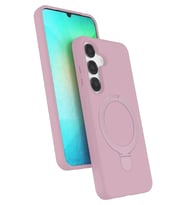 Galaxy S25 Regal Magsafe Standlı Kapak - Açık Pembe