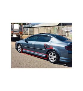 PEUGEOT 407 MARŞPİYEL TK SAĞ SOL FİBERGLASS BOYASIZ