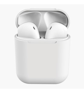 Inpods 12 TWS Stereo Kablosuz Kulaklık HD Mini Akıllı Bluetooth Kablosuz Beyaz