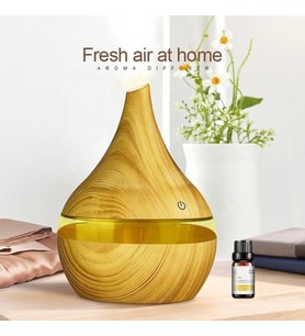 300 ml Ultrasonik Hava Nemlendirici Buhar Makinesi ve Aroma Difüzörü Bebek Odası Hava Nemlendirici