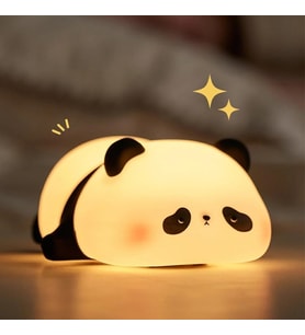 Panda Tasarımlı Renk Değiştirebilen Dokunmatik Gece Lambası