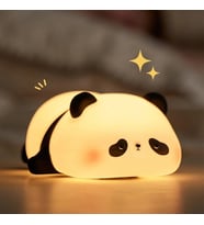 Panda Tasarımlı Renk Değiştirebilen Dokunmatik Gece Lambası