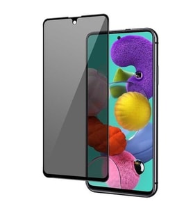 Samsung Galaxy A53 Uyumlu Privacy Ön Koruma Hayalet Seramik Nano Ekran Koruyucu (Siyah)
