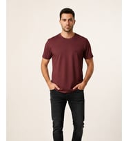 VİGOSS ERKEK BATTAL O YAKA BASIC T-SHIRT B3124-03370