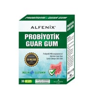 Alfenix Probiyotik Hidrolize Guar Gum 30 Kapsül