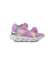 United Colors Of Benetton Lila Cırtlı Hafif Kız Çocuk Sandalet BNI-10113 P