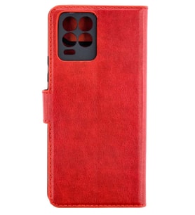 Realme 8 Pro Kılıf Trend S Plus Kapaklı Kılıf - Kırmızı