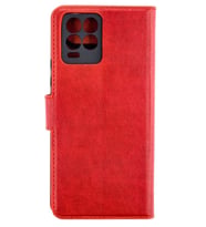 Realme 8 Pro Kılıf Trend S Plus Kapaklı Kılıf - Kırmızı