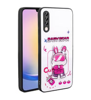Samsung Galaxy A70 Uyumlu Kılıf Parlayan Kabartmalı İkonik Figürlü Zore Amas Silikon Kapak