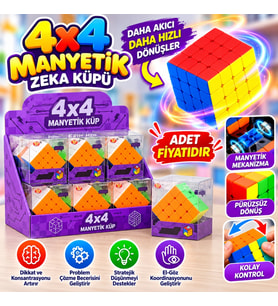 4x4 Magic Start Manyetik Küp (adet fiyatıdır)