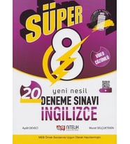 NİTELİK 8. SINIF YENİ NESİL SÜPER İNGİLİZCE DENEME