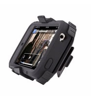 Speck ToughSkin iPhone 4S/4 ile Uyumlu Korumalı Standlı Kılıf Siyah