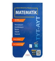 Derece Yayınları Tyt-Ayt Matematik Permütasyon-Kombinasyon-Binom-Olasılık-İstatistik