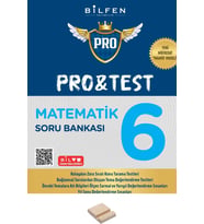 6. Sınıf Pro&Test Matematik Soru Bankası + Telefon Standı
