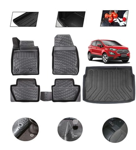 Ford Ecosport Üst 2019 Model 4D Bagaj Paspas Set