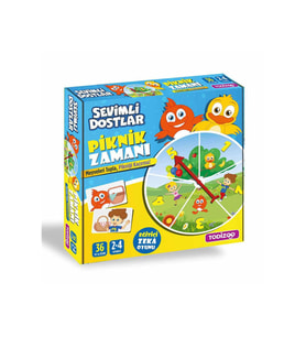 Sevimli Dostlar Eğitici Zeka Oyunu Piknik Zamanı (Çok Renkli)