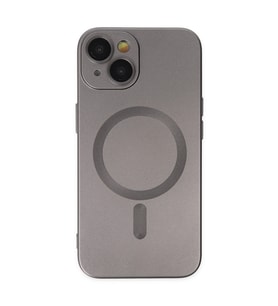 iPhone 14 Plus Kılıf Moshi Lens Magneticsafe Silikon - Füme