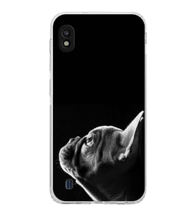 PrintiFy Samsung Galaxy A10 ile Uyumlu Köpek 1 Kamera Korumalı Şeffaf Kılıf