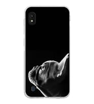 PrintiFy Samsung Galaxy A10 ile Uyumlu Köpek 1 Kamera Korumalı Şeffaf Kılıf