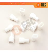 10 Adet Cam Kriko İndirme Kaldırma Mekanizma Kablo Ucu Halat Dübeli Tip BCP018