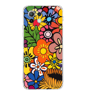 PrintiFy Xiaomi Mi 11 Lite ile Uyumlu Retro Color 2  Kamera Korumalı Şeffaf  Kılıf