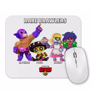 Brawl Stars Rare Brawlers Mouse Pad