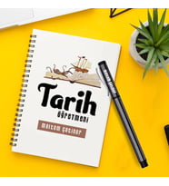 Tarih Öğretmeni Temalı Defter ve Kalem