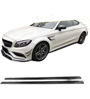 🏎️ Mercedes Benz W205 C Serisi Sedan AMG için özel üretilmiş C63 Style marşpiyel altı lip, aracınıza sportif bir görünüm kazandırırken aerodinamik yapısını güçlendirir. Hem estetik hem de fonksiyonel bir parçadır. (Standart)
