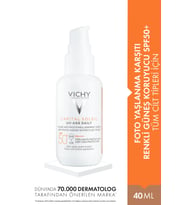 Vichy Capital Soleil Uv-Age Fluide Solaire Anti-Âge Teinté Sfp50+