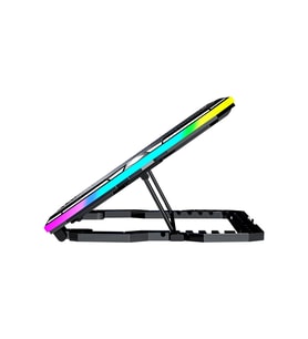 GAMEBOOSTER 17" GB-NS10 Hurricane Fan/RGB Kontrollü 2x USB Portlu Notebook Soğutucu