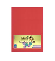 Kırmızı Renkli Mukavva 35x50 5 Adet Artlantis Renkli Mukavva 5 Adet