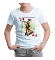 Harley Quinn - HQ Beyaz Çocuk Tshirt