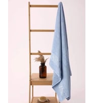 NİVEMESHOME MAVİ BAMBU BANYO HAVLUSU NURPAK