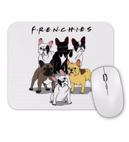 Frenchies Pug Köpek Mouse Pad.jpg