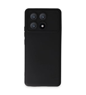 Xiaomi Poco X6 Pro Kılıf Nano İçi Kadife Silikon - Siyah