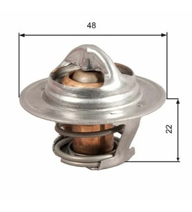 TERMOSTAT KALOS AVEO 1.4 8V CORSA B ASTRA F 1.4-1.6 8V (Standart)
