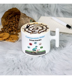 Bisiklet Latte Fincanı