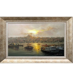 GÜMÜŞ ÇERÇEVELİ TABLO N1163