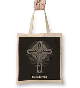 Black Sabbath Symbol Bez Çanta Uzun Saplı